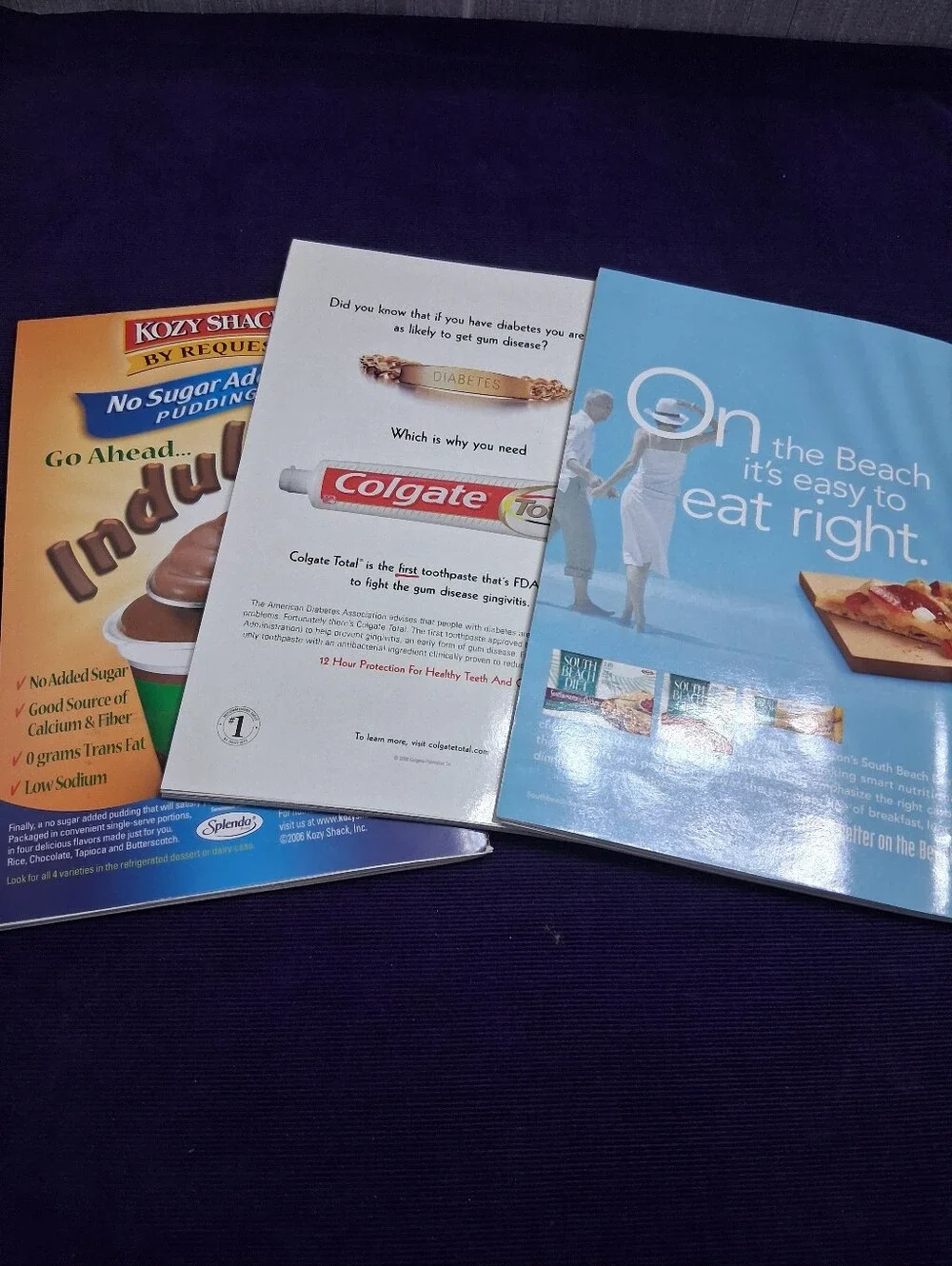 Diabetic Cooking Lot Including 2007 50th Special Issue Cookbook Recipe Booklets
